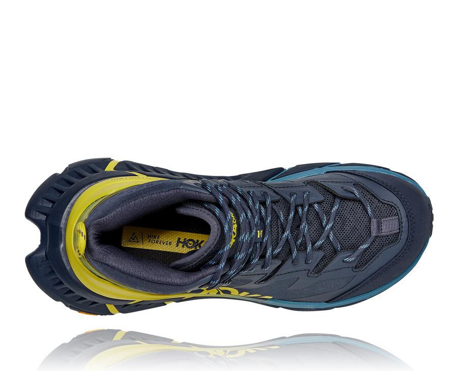 Hoka One One Tennine Hike Gore-Tex Vandringsskor Dam - Blå - CKLEQ-7196